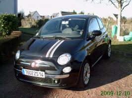 FIAT 500 black Crossover