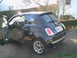 FIAT 500 black Crossover
