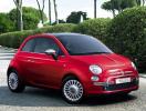 fiat 500 rouge 1.2 69ch lounge 4cv ess 23mkm 10/08