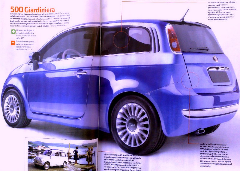 Fiat 500 jardini�re