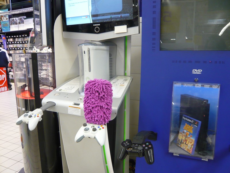 La Chose joue aux jeux vid�os