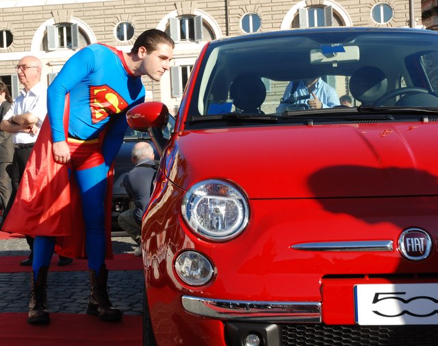 La voiture de Superman...