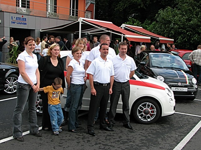 Baptme de la Fiat 500  Quimper