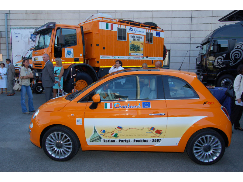 Fiat 500 couleur "orange DDE"