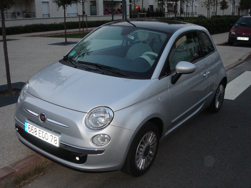 Fiat 500 couleur Breakbeat Grey