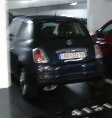 Fiat 500 Couleur Mod Blue