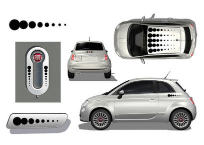 Stickers Fiat 500