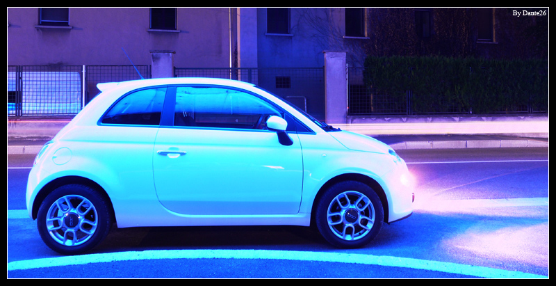 Pause Longue sous lumi�re bleu avec ma 500