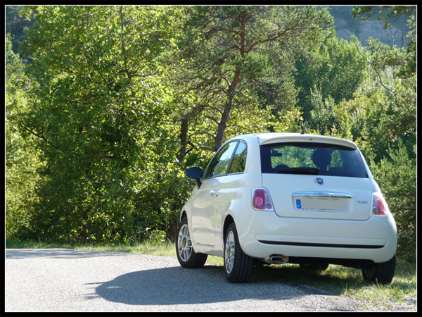 500 en bord de chemin de campagne