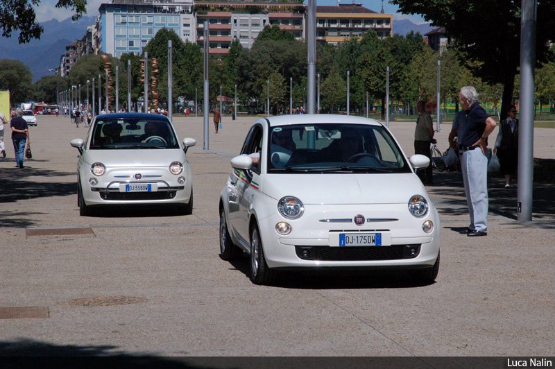 Fiat 500 Bossa Nova White/Funky White