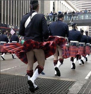 man in kilt