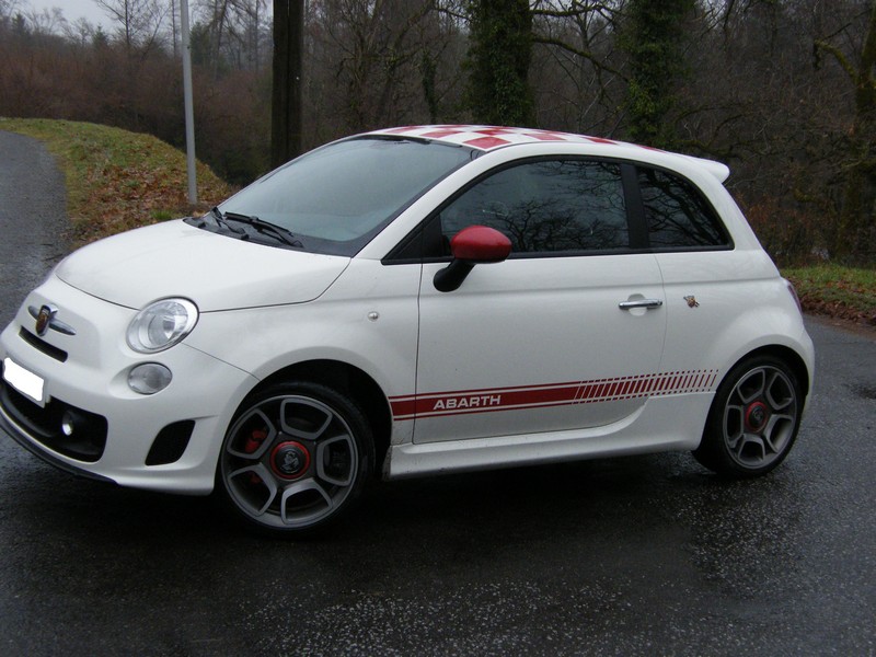 my 500 abarth is now