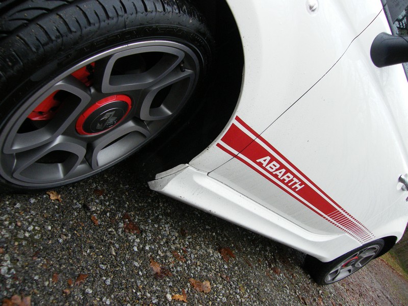 my 500 abarth is now