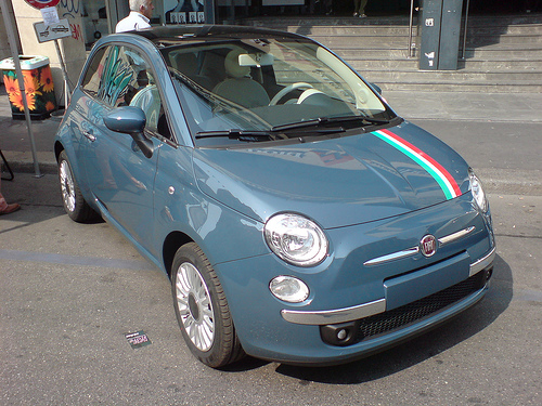 Fiat 500 Jive Blue