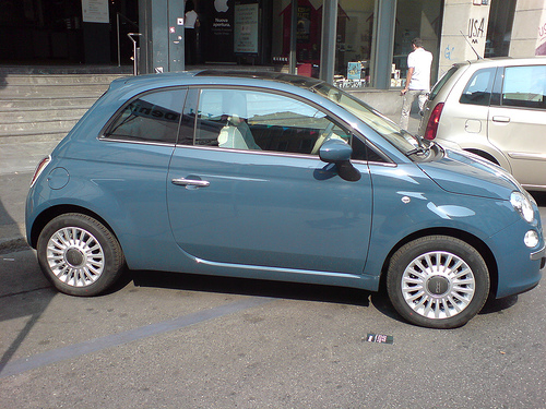 Fiat 500 Jive Blue