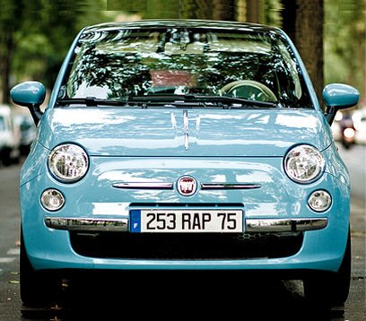 Nouvelle Fiat 500 Azzurra