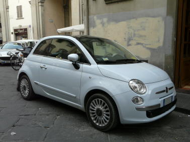 Fiat 500 Cha cha azure