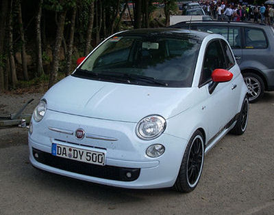 Nouvelle Fiat 500 - F1 GP 2007 Spa-Francorchamps