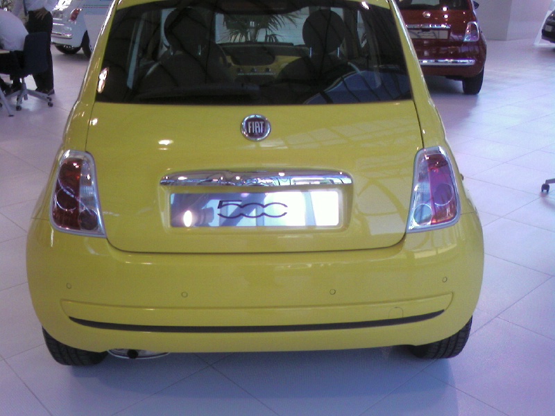 Fiat 500 Tropicalia Yellow