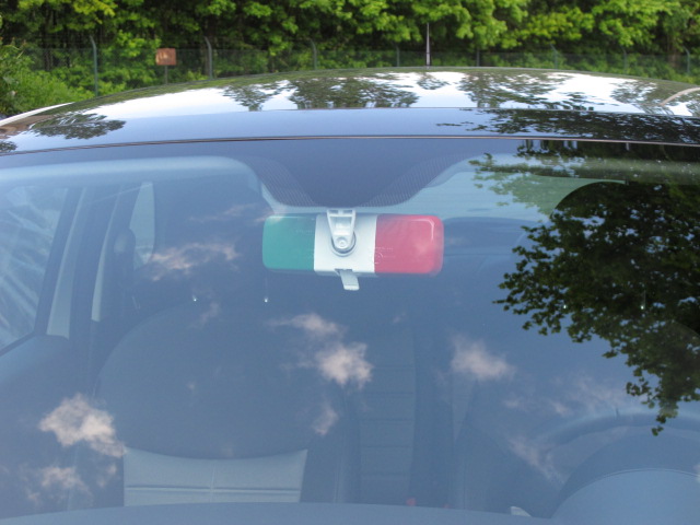 Coque de rtro intrieur drapeau Italien