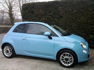 fiat 500 Soul Blue