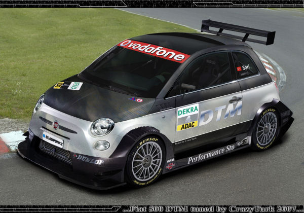 La nouvelle Fiat 500 - "Born to race"